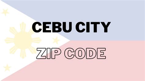 Cebu Postal Code.